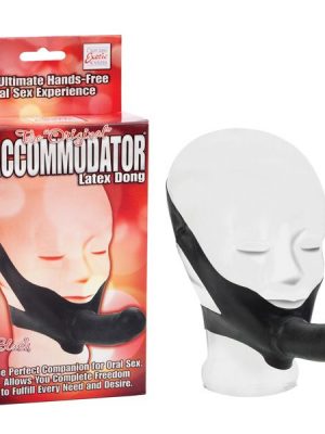 The Accomodator Strap On Dildo Adult Product Dong Sextoys Black