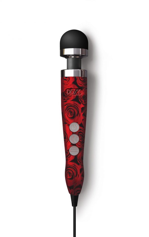 Doxy Die Cast 3 Vibrating Messager Wand Sextoy Adult Products Roses Limited Edition