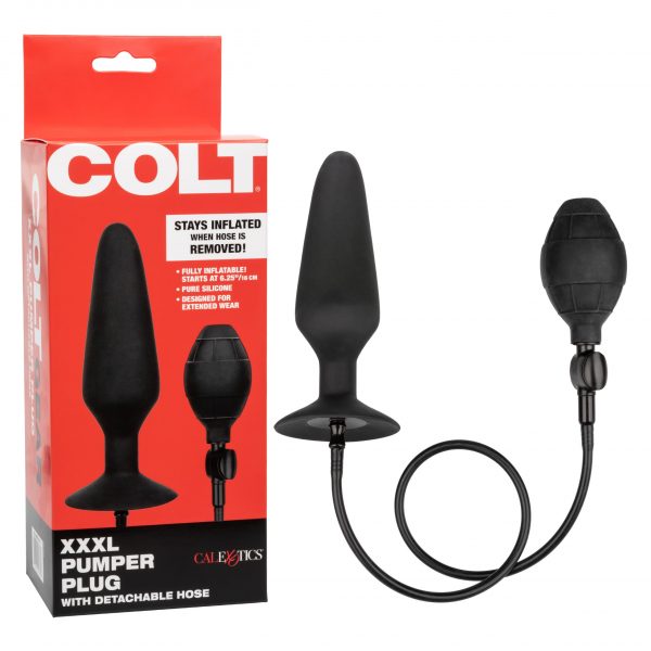 COLT Large Pumper Plug Anal Sextoy Pleasure Adult Products Black