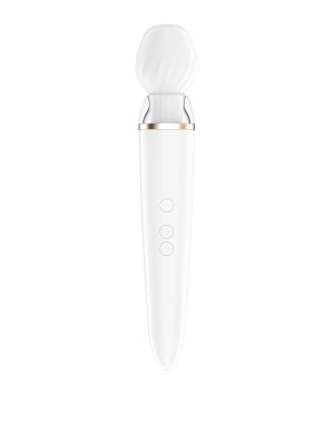 Satisfyer Double Wand-er White including Bluetooth & App