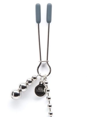 Fifty Shades Darker At My Mercy Beaded Chain Nipple Clamps
