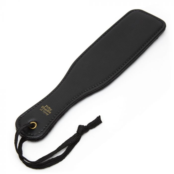 Sportsheets Leather Paddle with Black Fur Side