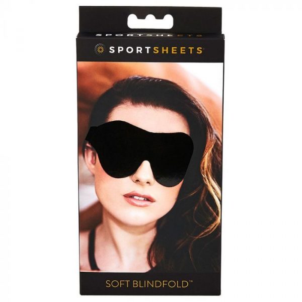 Sportsheets Beginners Soft Blindfold Black