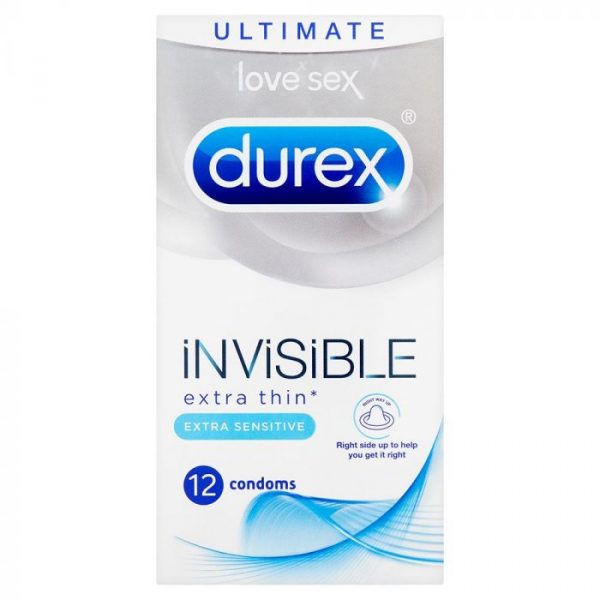 Durex Invisible Extra Sensitive 12's