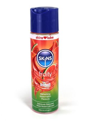 Skins Watermelon Water Based Lubricant 4.4 fl oz 130ml