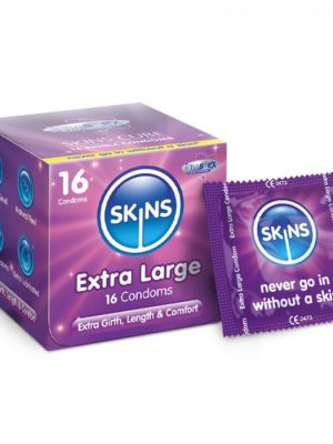 Skins Condoms Extra Large Cube 16 Pack