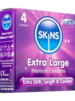 Skins Extra Large 4 Pack International 1