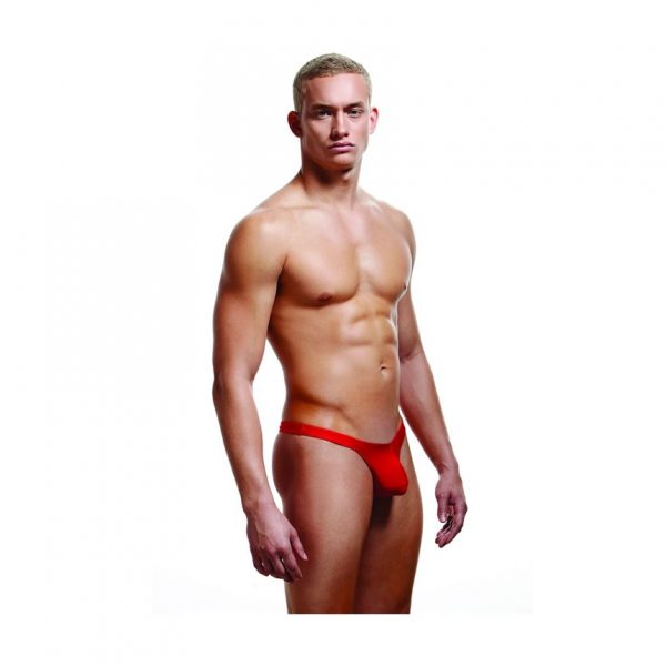 Envy Mens Low Rise Thong Red