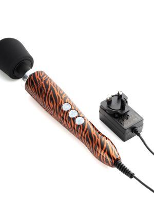Doxy Die Cast Tiger Hydrographic Rechargable Wand Massager