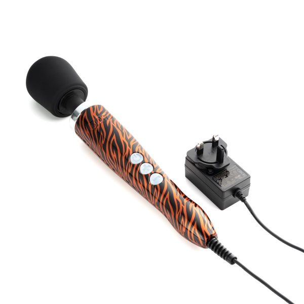 Doxy Die Cast Tiger Hydrographic Rechargable Wand Massager