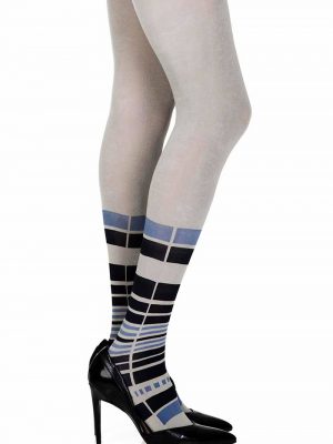 Zohara “It’s Britney” Grey Print Tights