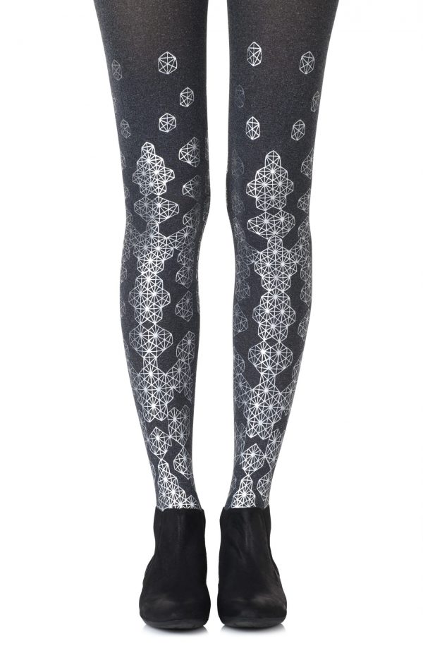 Zohara “Queen Bee” Silver Tights