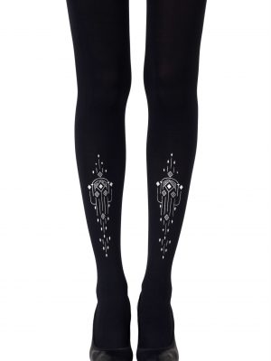 Zohara “Great Gatsby” Black Tights