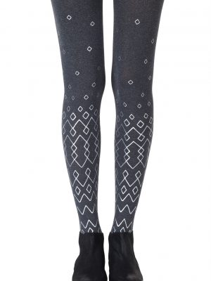 Zohara “Diamonds Are Forever” Heather Grey Tights