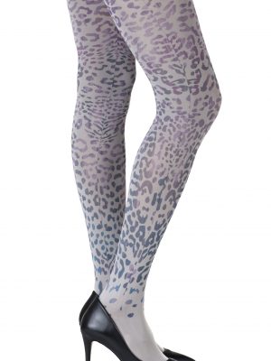 Zohara “You’re An Animal” Grey Tights