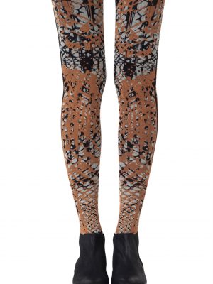 Zohara “Tip The Scale” Orange Tights